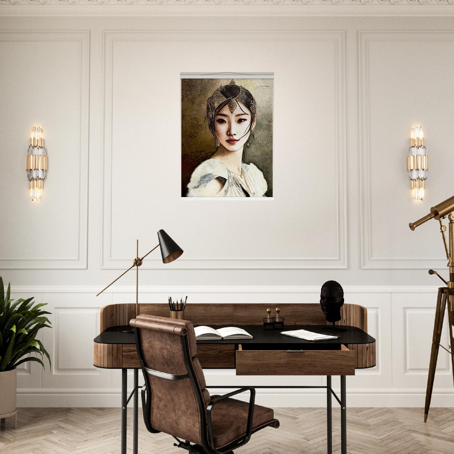 Yuan, Museum-Quality Matte Paper Poster with Hanger