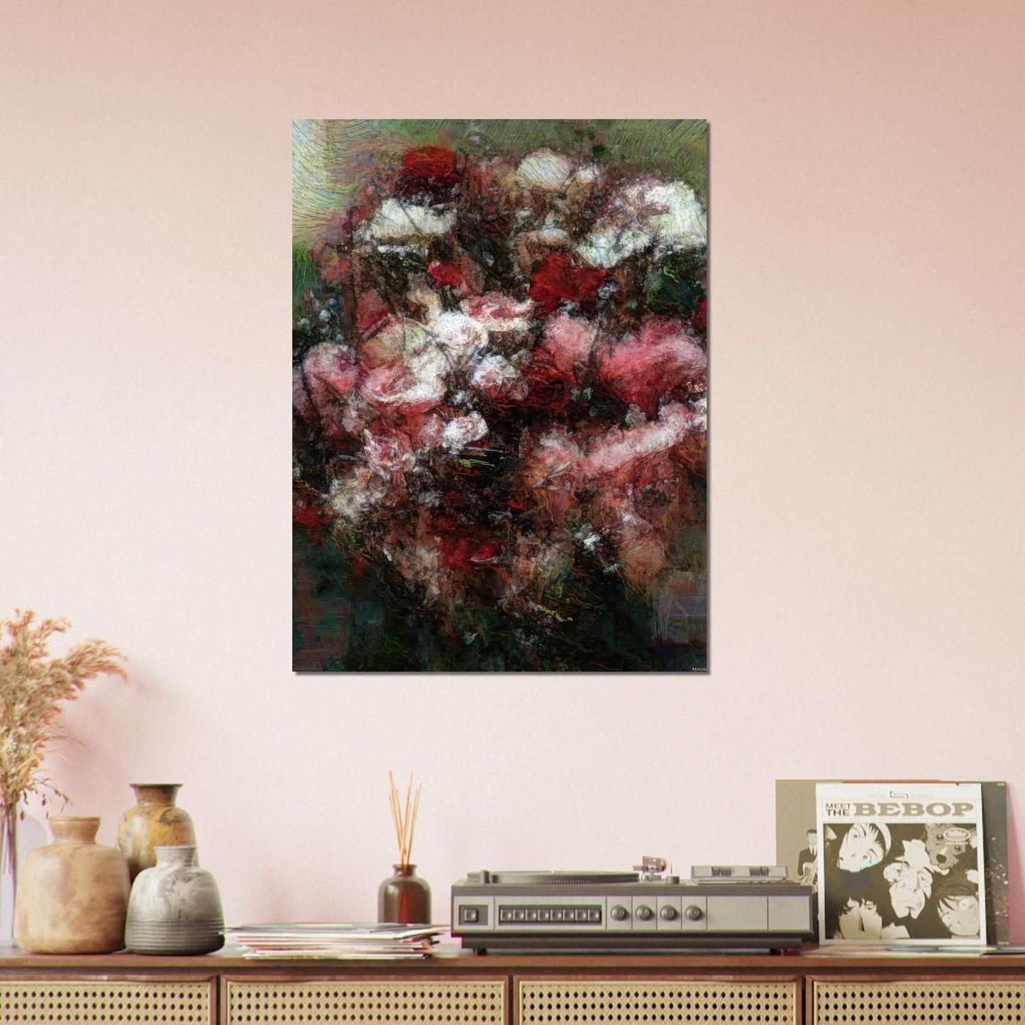 Flowers study 27, Foam Portrait