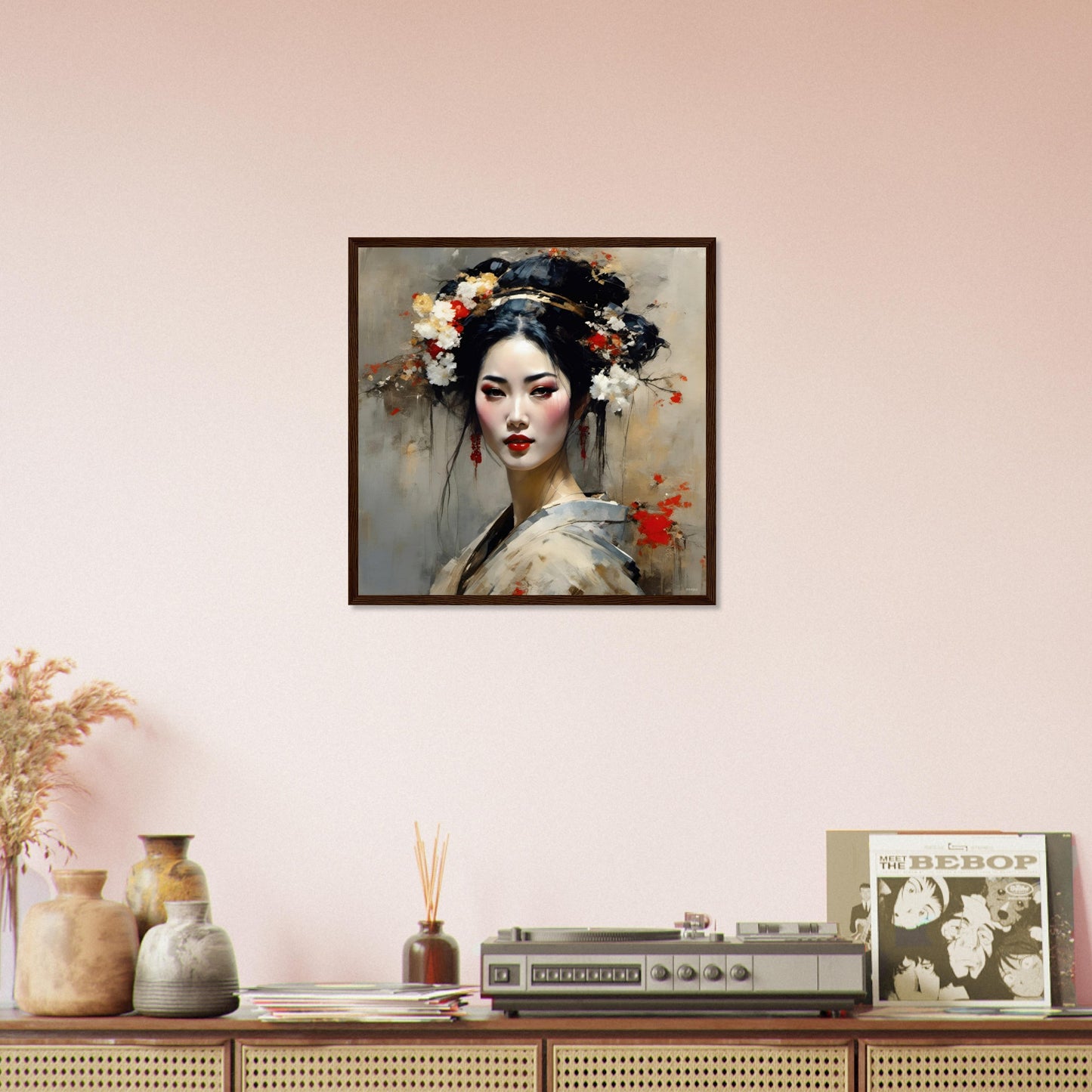 Hikari, Museum-Quality Matte Paper Wooden Framed Poster