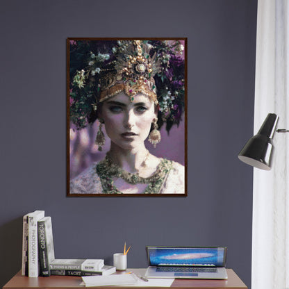 Lea, Museum-Quality Matte Paper Wooden Framed Poster