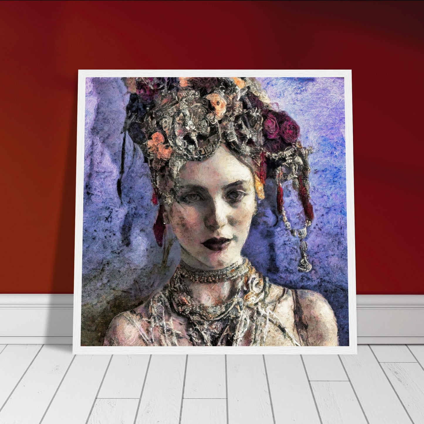 Mina, Museum-Quality Matte Paper Wooden Framed Poster