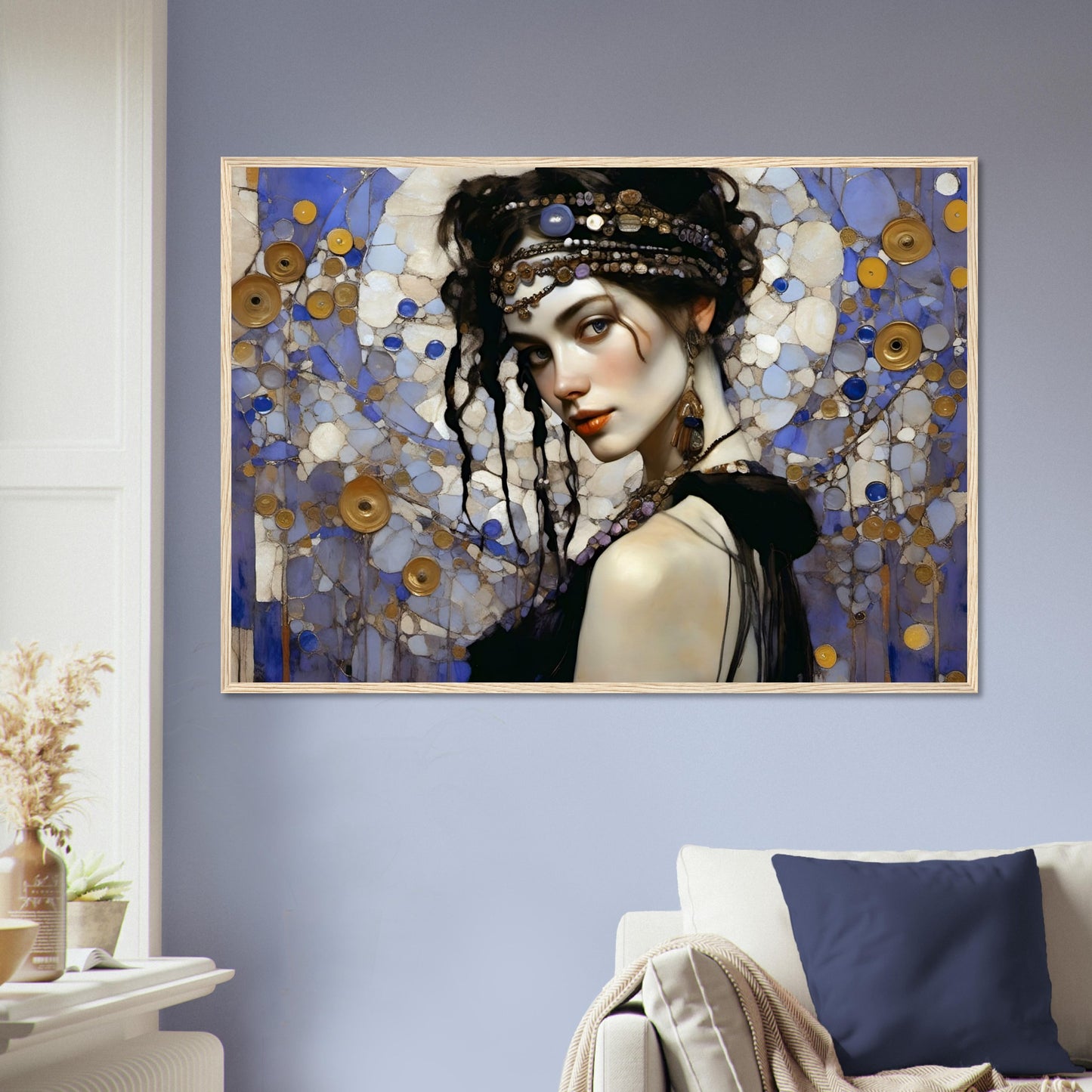 Romy, Museum-Quality Matte Paper Wooden Framed Poster