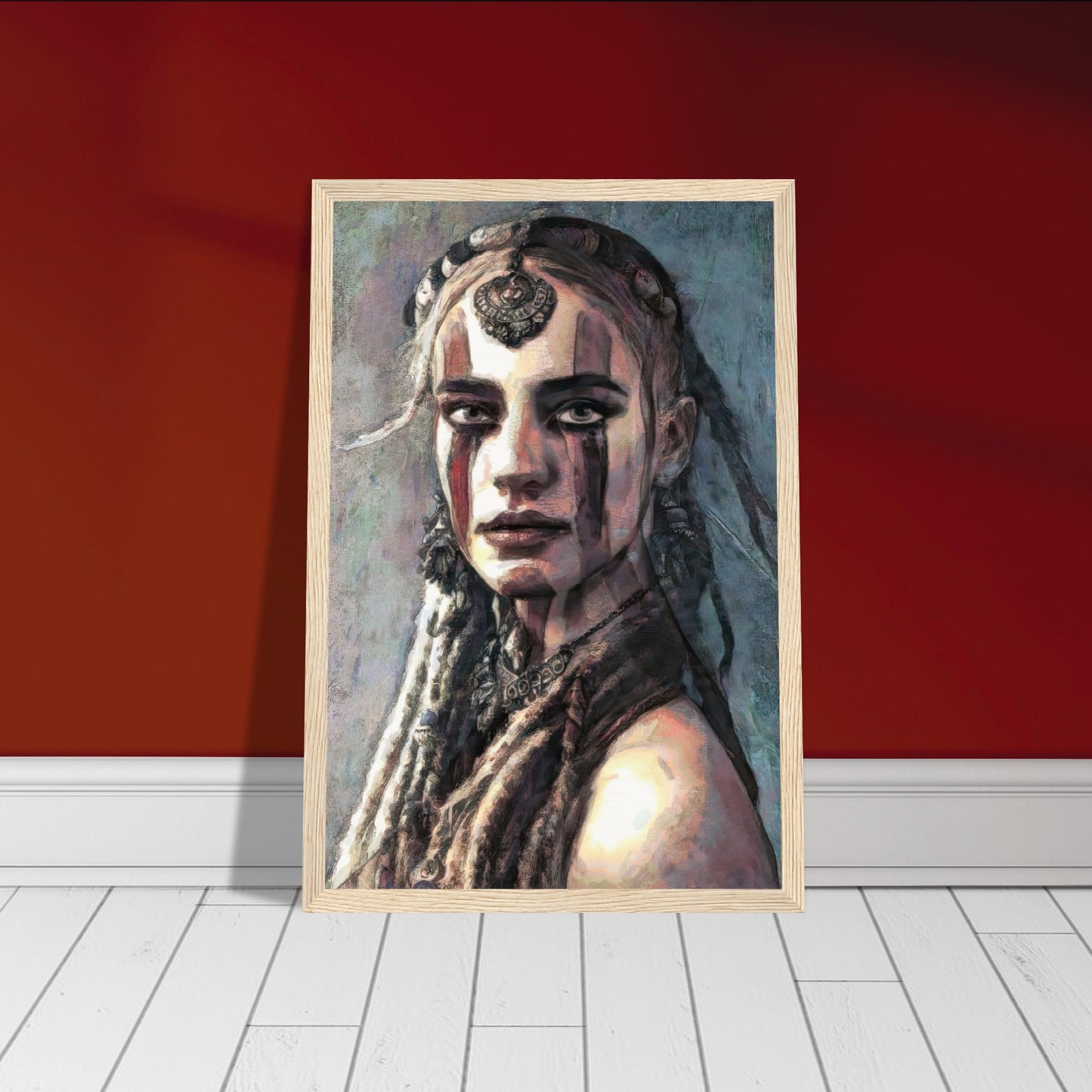 Hedda, Museum-Quality Matte Paper Wooden Framed Poster