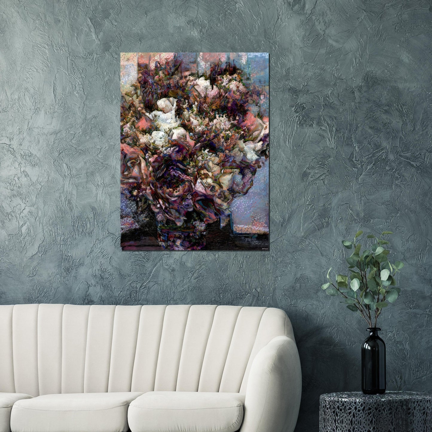 Flowers study 28, Foam Portrait