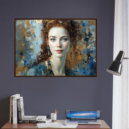 Ava, Museum-Quality Matte Paper Wooden Framed Poster