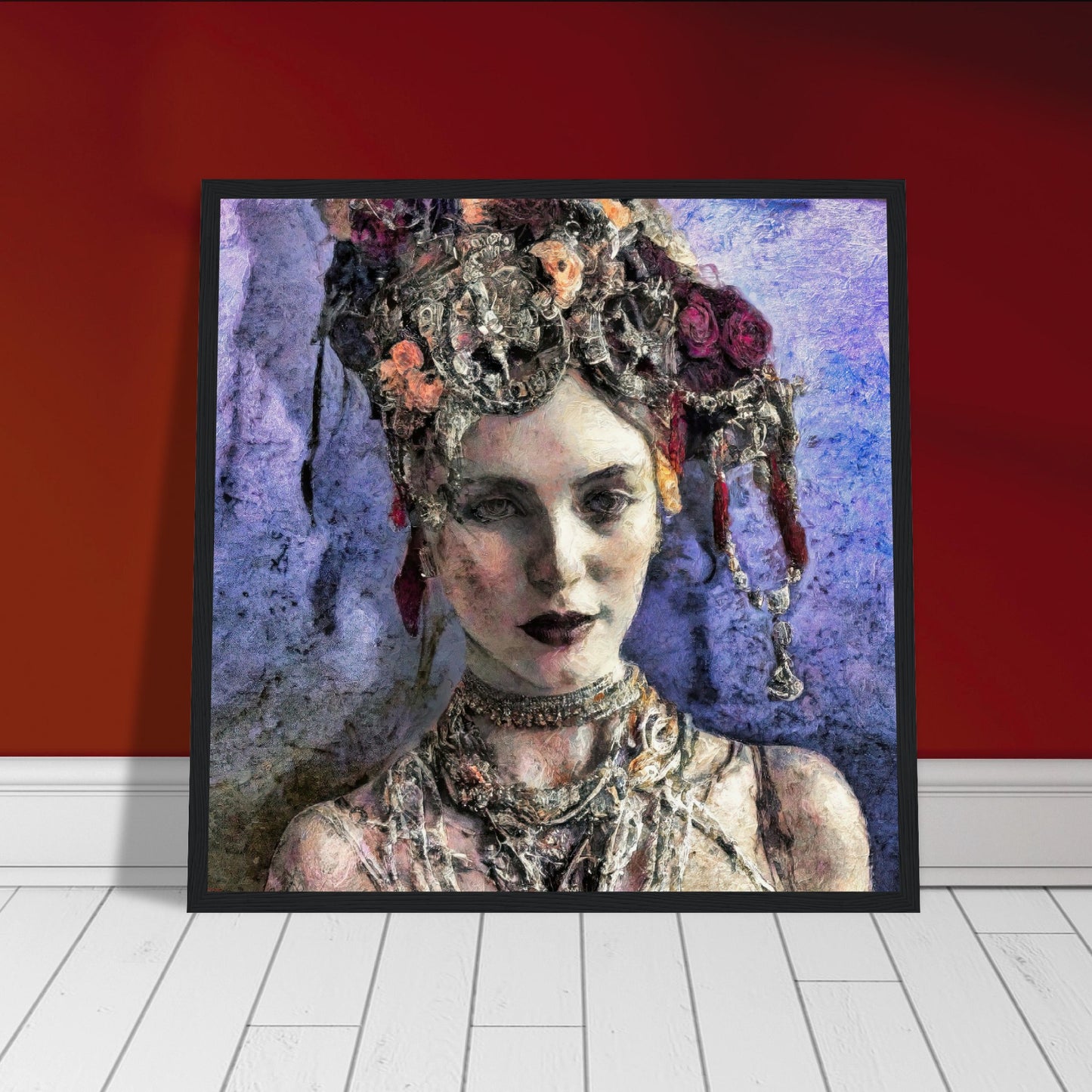 Mina, Museum-Quality Matte Paper Wooden Framed Poster