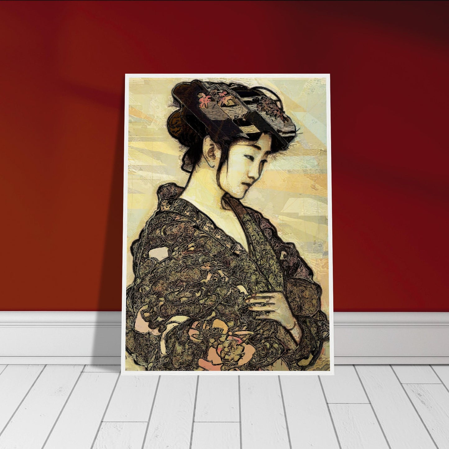 Kazami, Museum-Quality Matte Paper Wooden Framed Poster