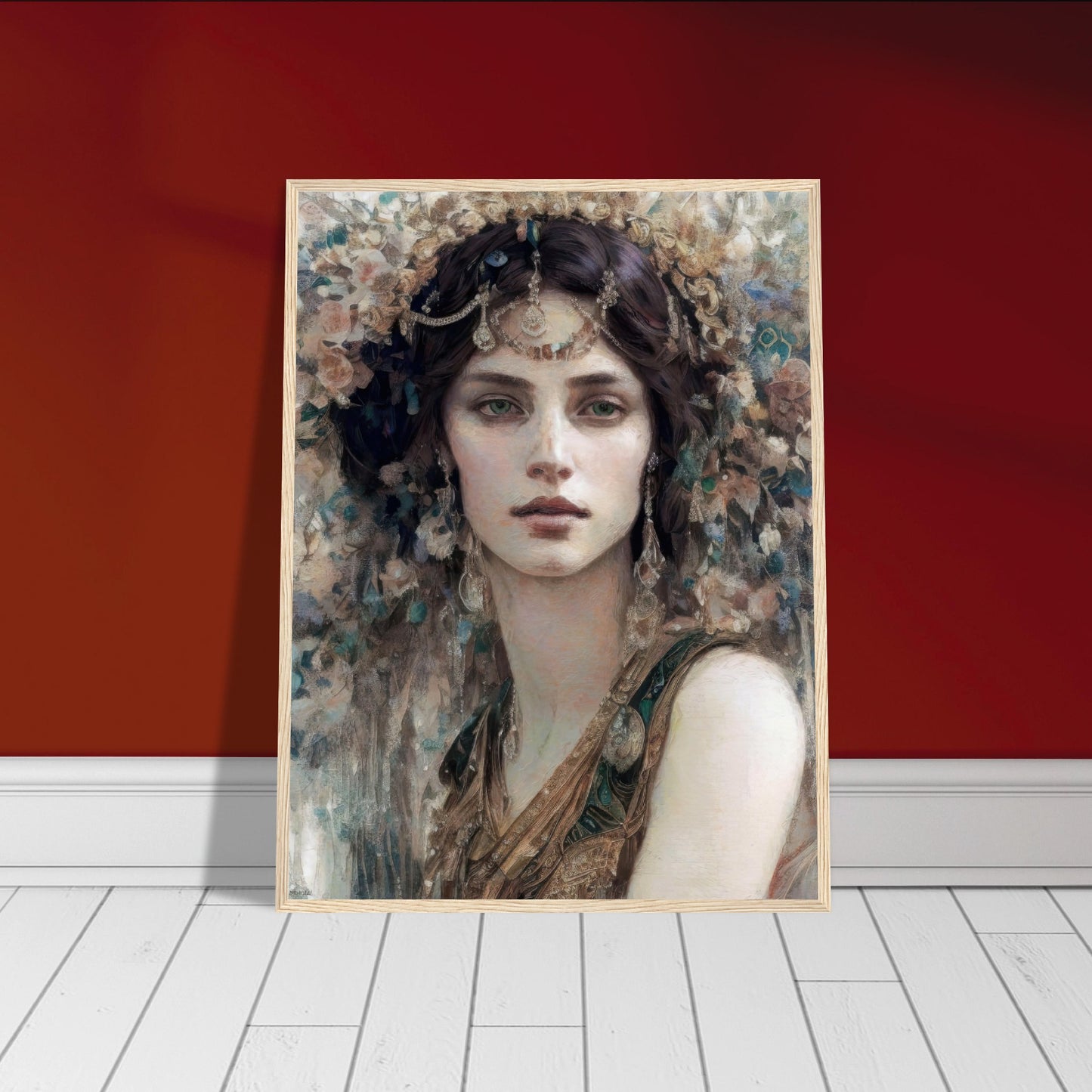 Anais, Museum-Quality Matte Paper Wooden Framed Poster