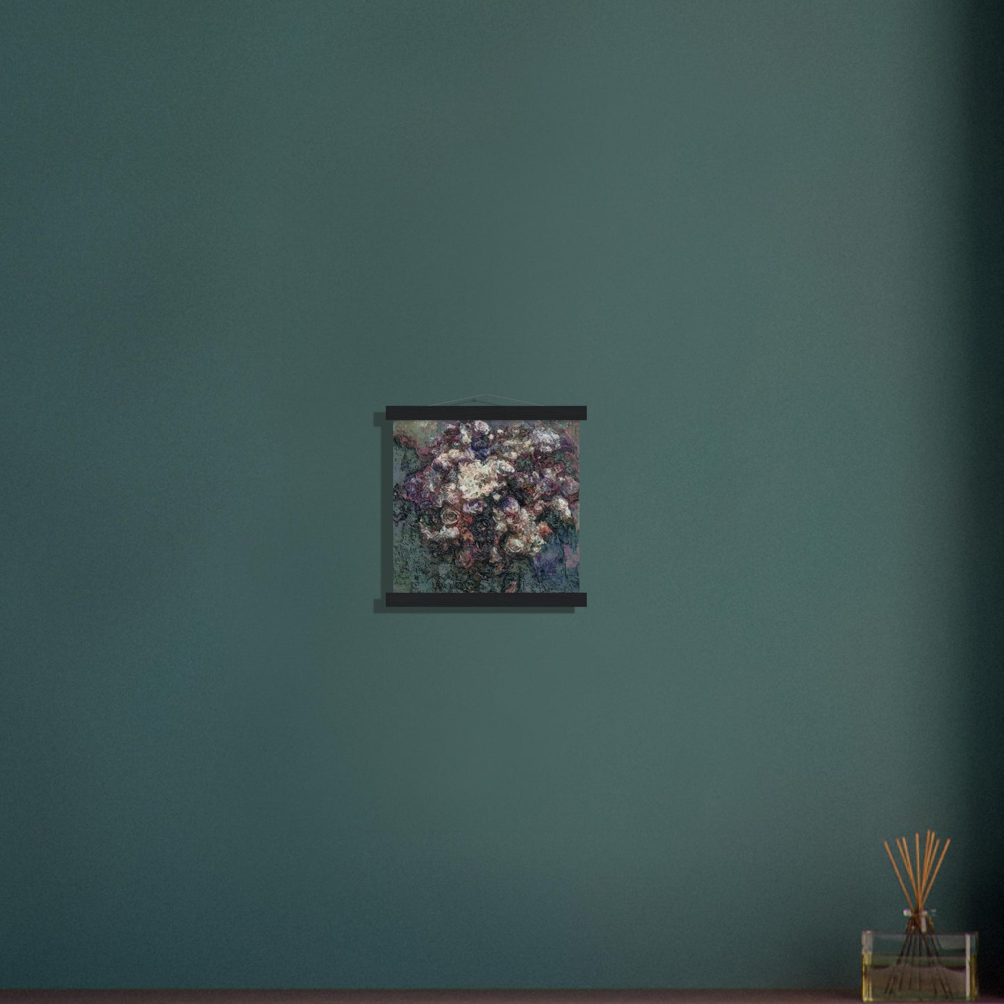 Flowers study 19, Museum-Quality Matte Paper Poster with Hanger