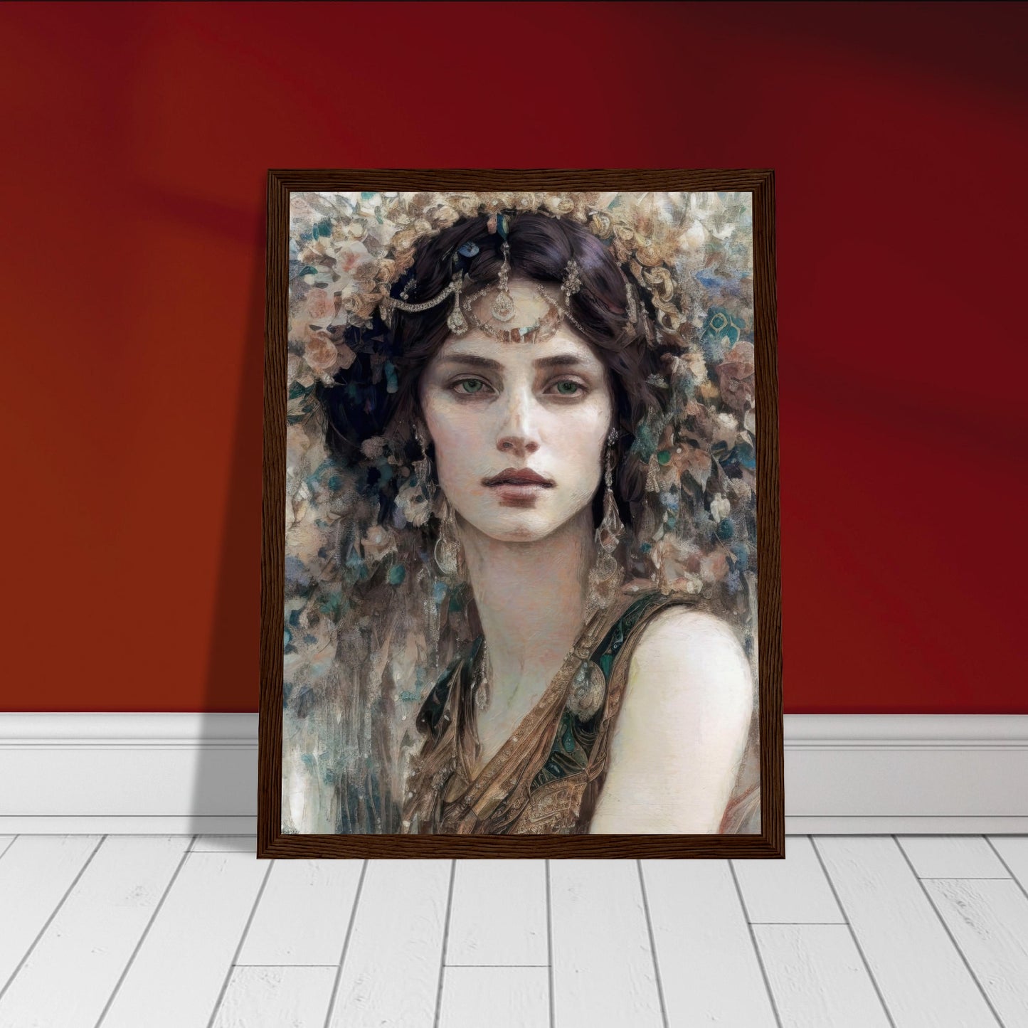 Anais, Museum-Quality Matte Paper Wooden Framed Poster