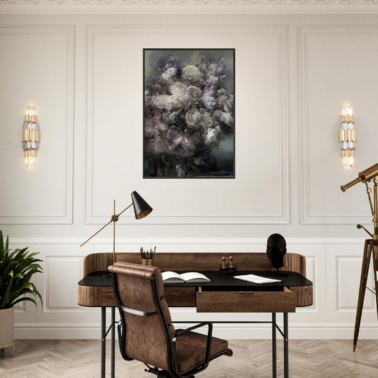 Flowers study 30, Museum-Quality Matte Paper Metal Framed Poster