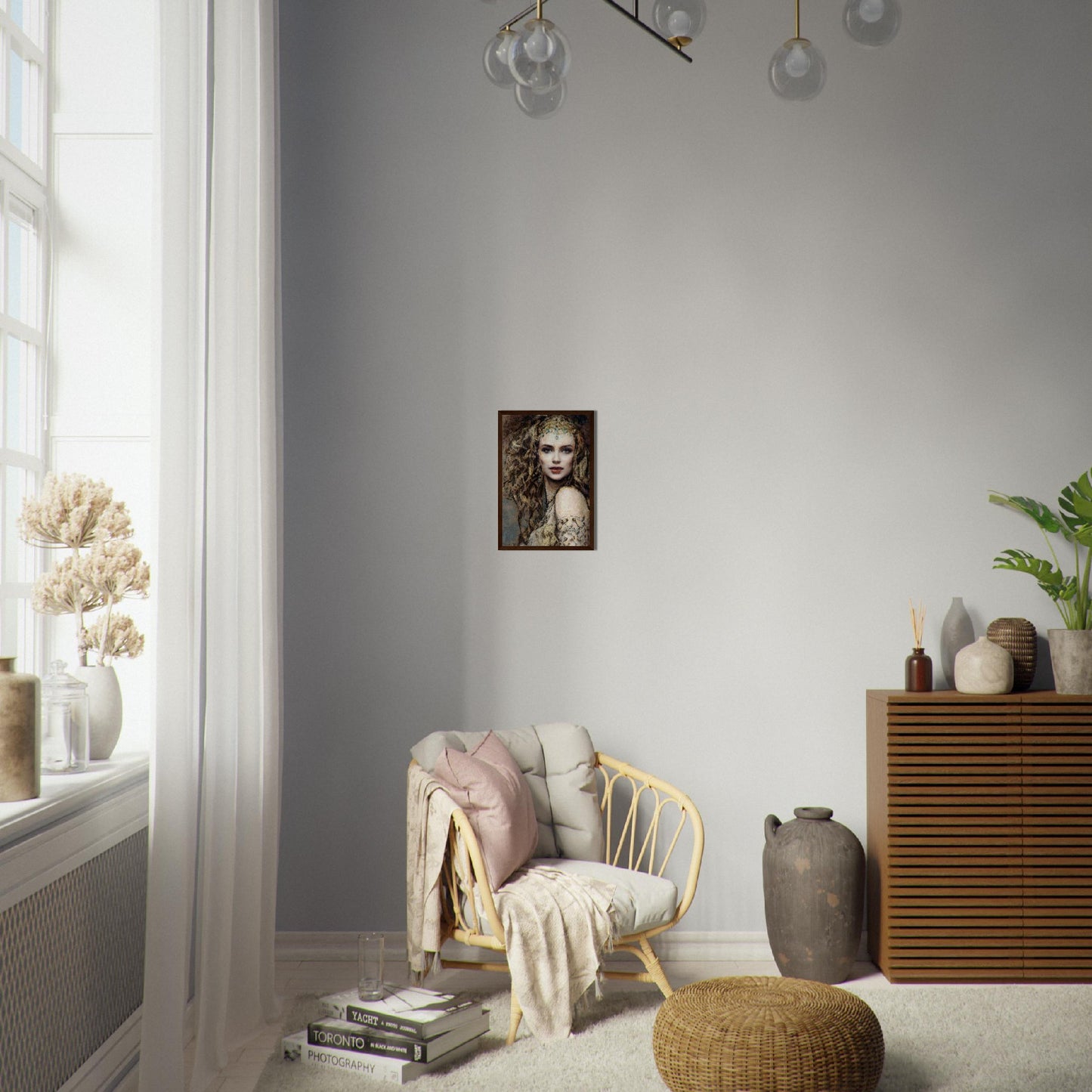 Tatiana, Museum-Quality Matte Paper Wooden Framed Poster