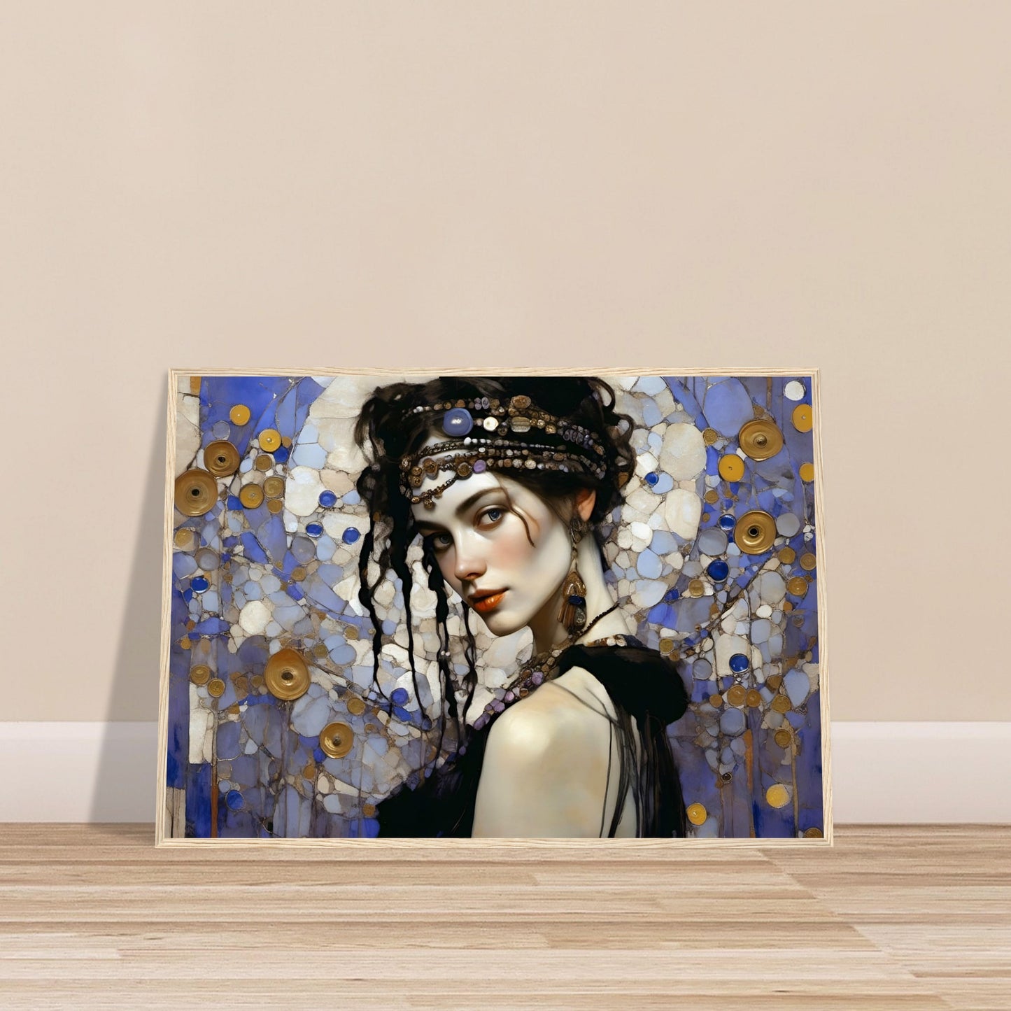 Romy, Museum-Quality Matte Paper Wooden Framed Poster