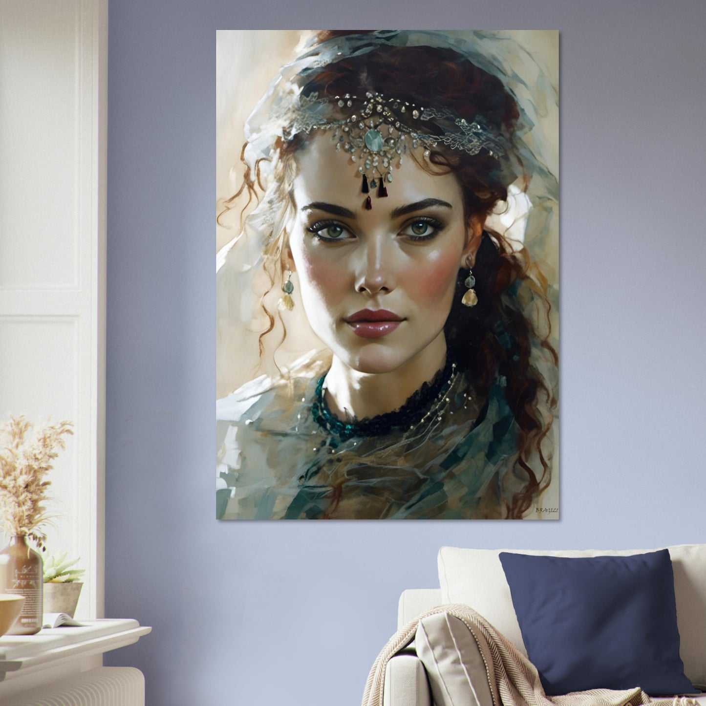 Linda, Aluminum Print