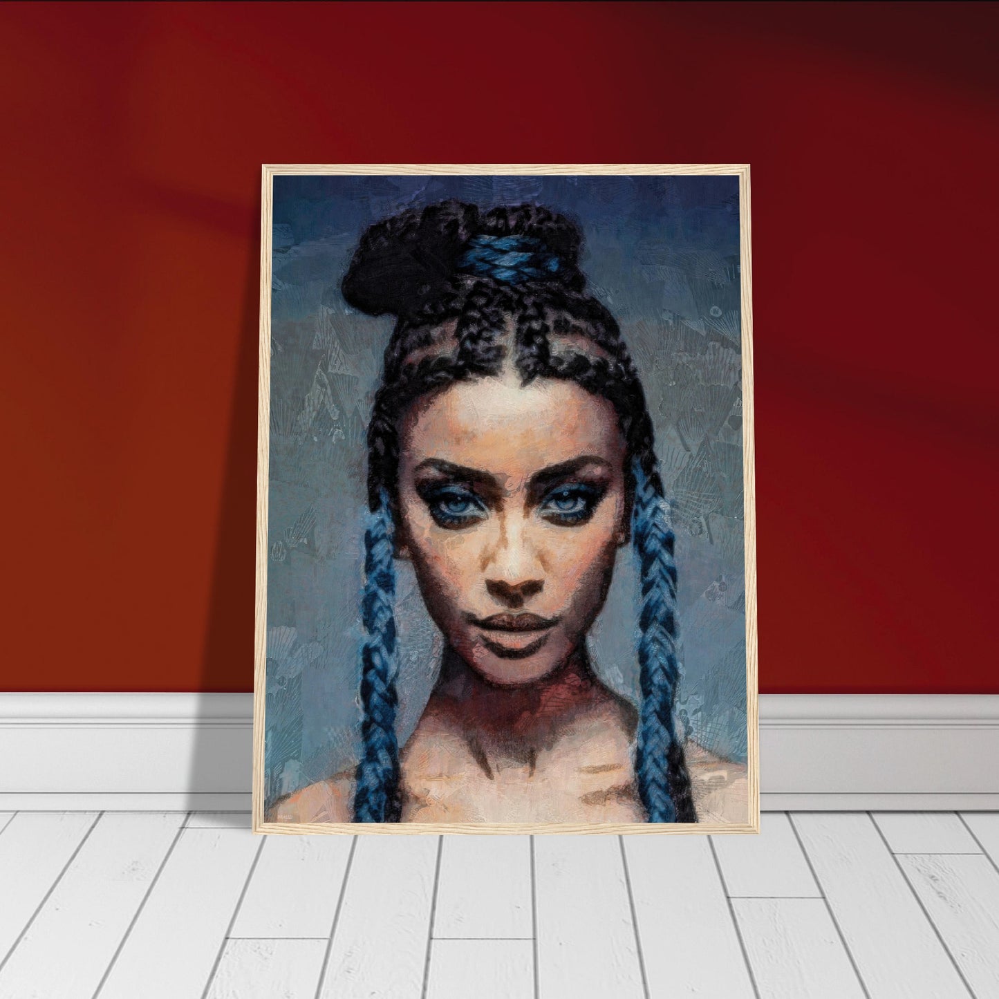 Kalia, Museum-Quality Matte Paper Wooden Framed Poster