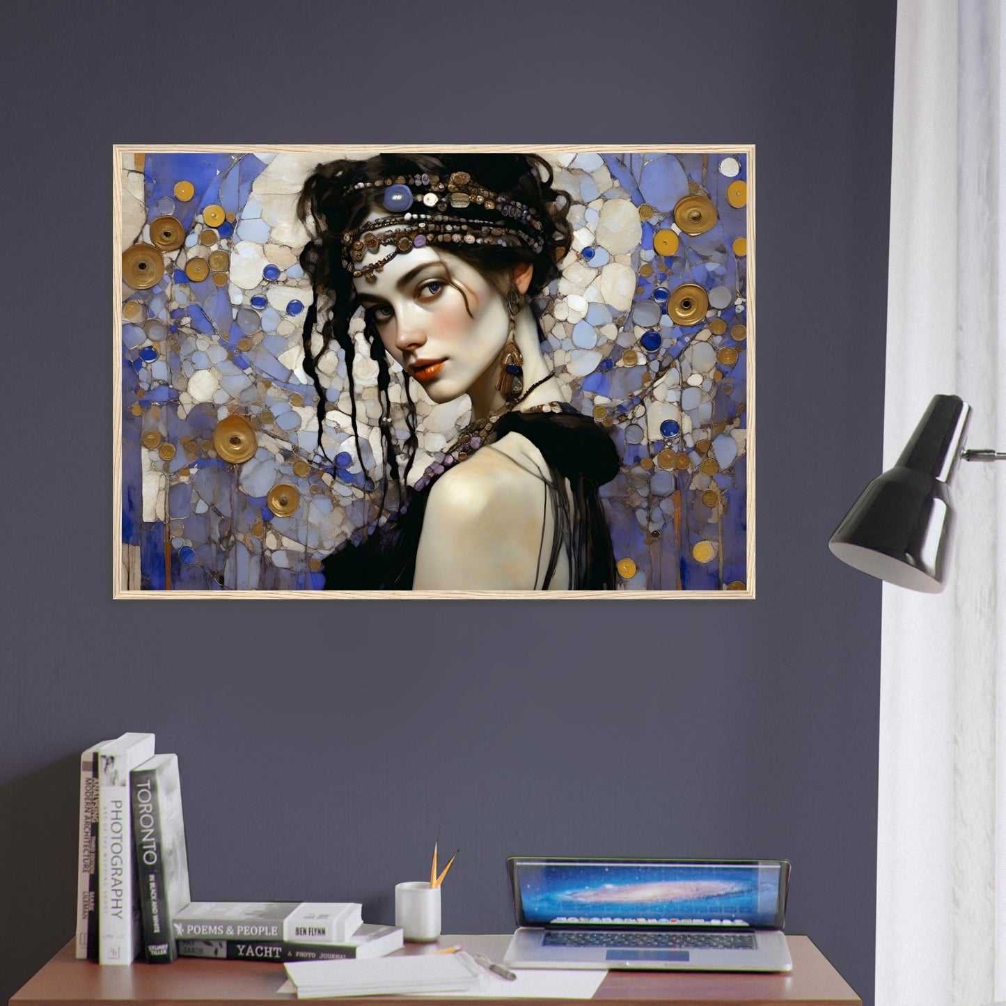 Romy, Museum-Quality Matte Paper Wooden Framed Poster