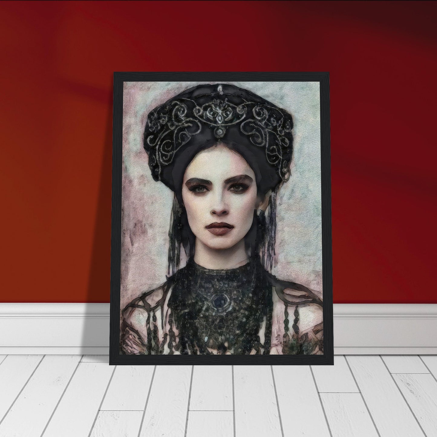 Sarah, Museum-Quality Matte Paper Wooden Framed Poster