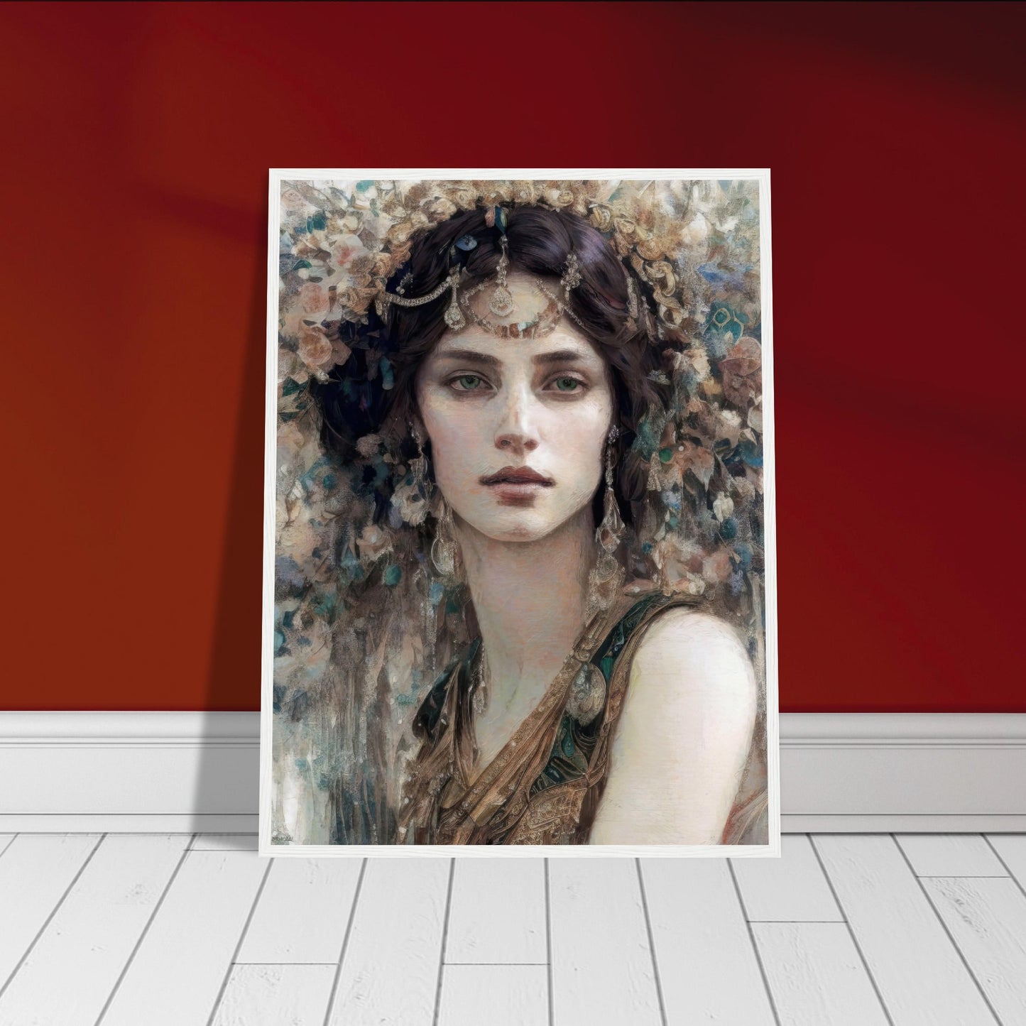 Anais, Museum-Quality Matte Paper Wooden Framed Poster