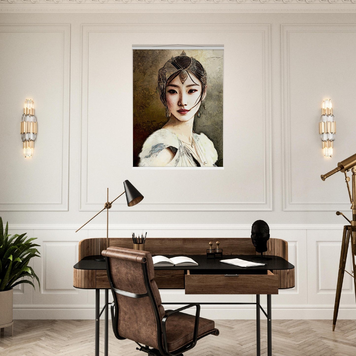 Yuan, Museum-Quality Matte Paper Poster with Hanger