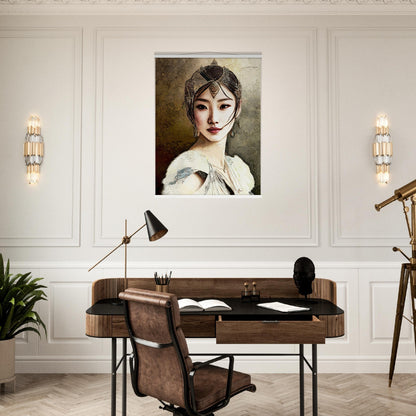 Yuan, Museum-Quality Matte Paper Poster with Hanger