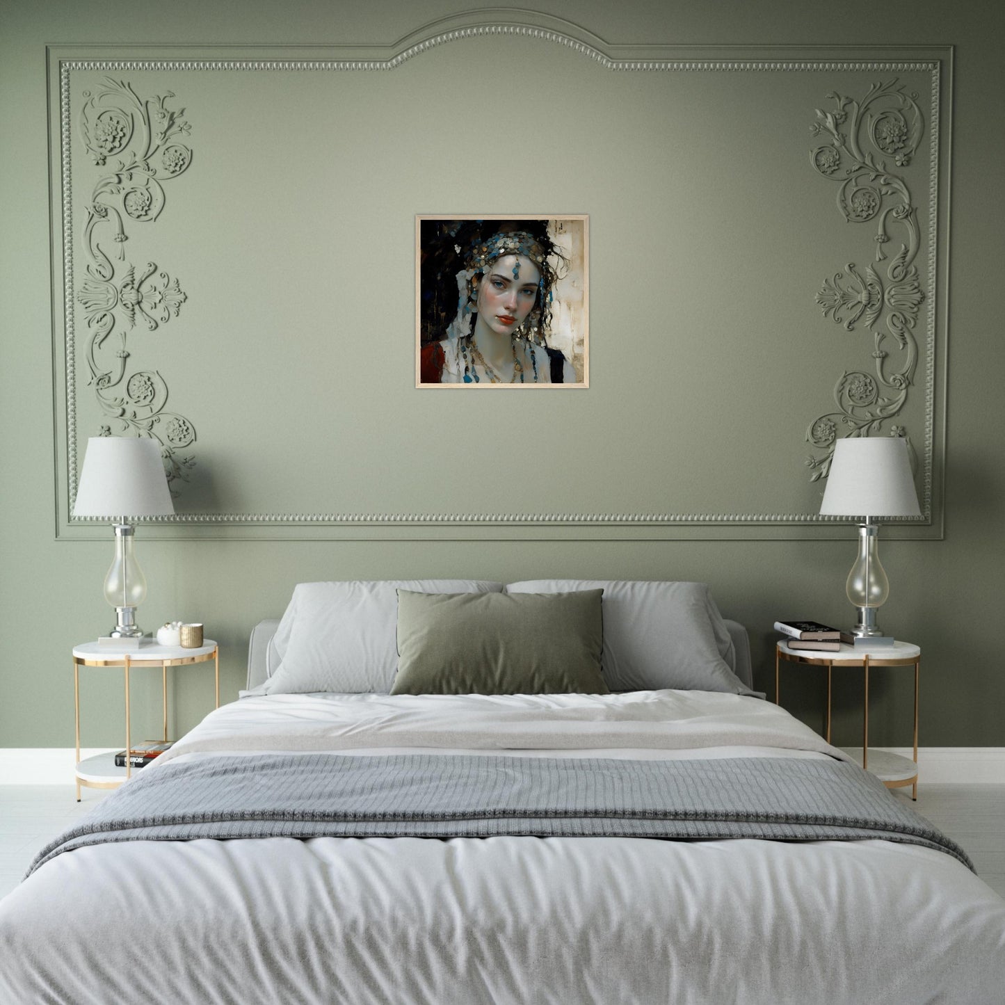 Daria2, Museum-Quality Matte Paper Wooden Framed Poster