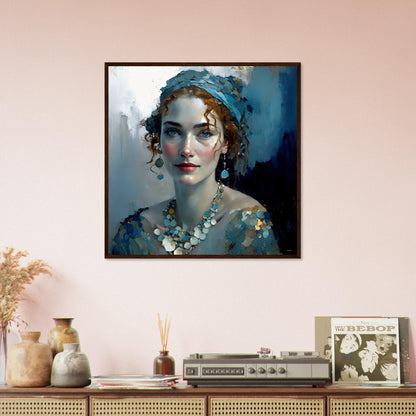 Glynis, Museum-Quality Matte Paper Wooden Framed Poster