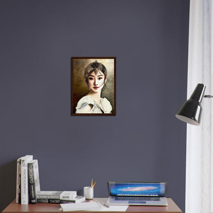 Yuan, Museum-Quality Matte Paper Wooden Framed Poster