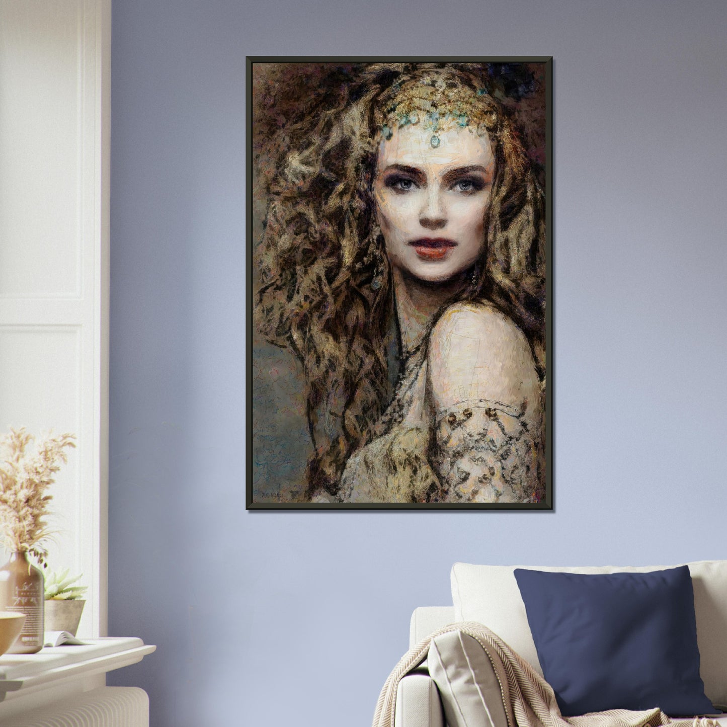 tatiana, Museum-Quality Matte Paper Metal Framed Poster