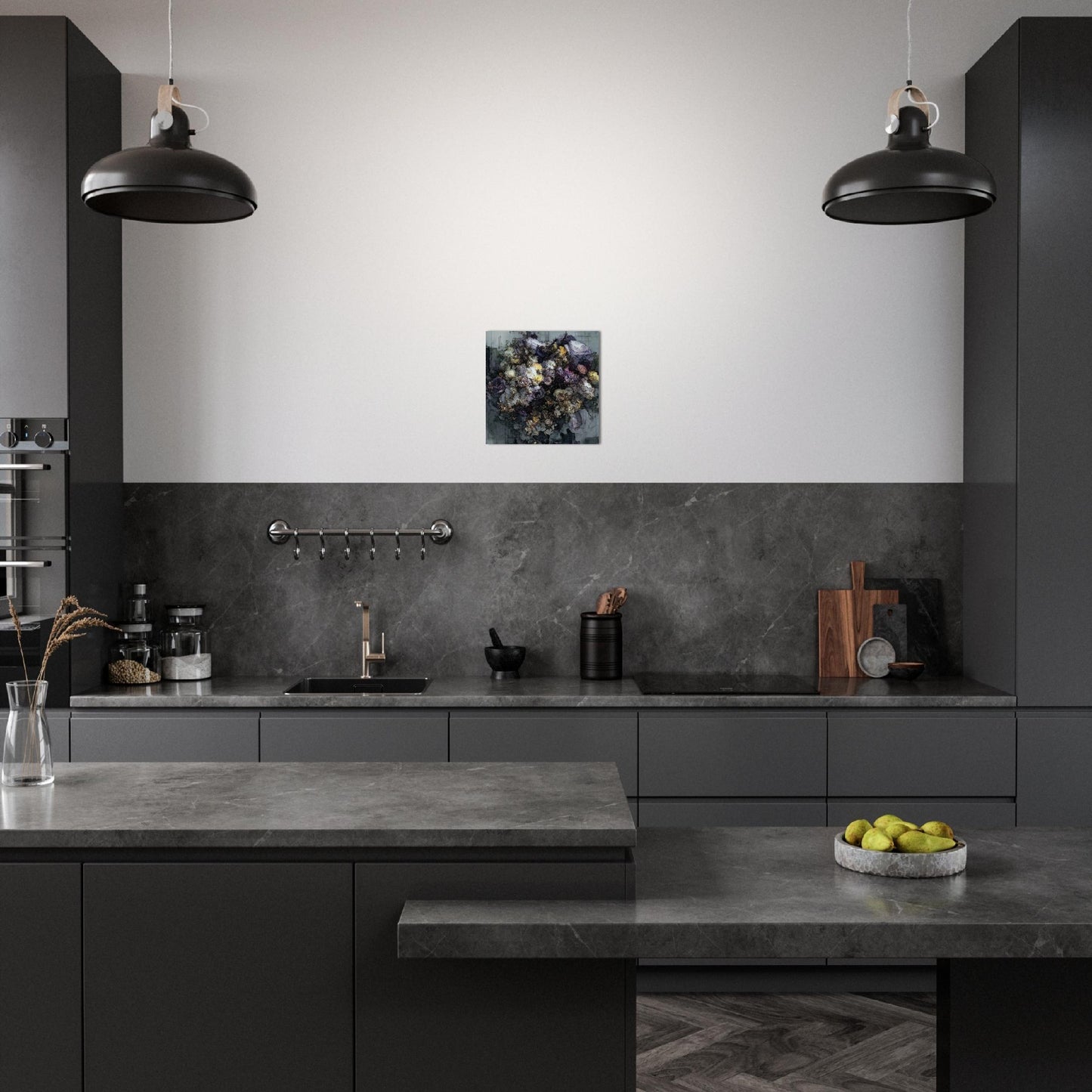 Flowers study 2, Aluminum Print