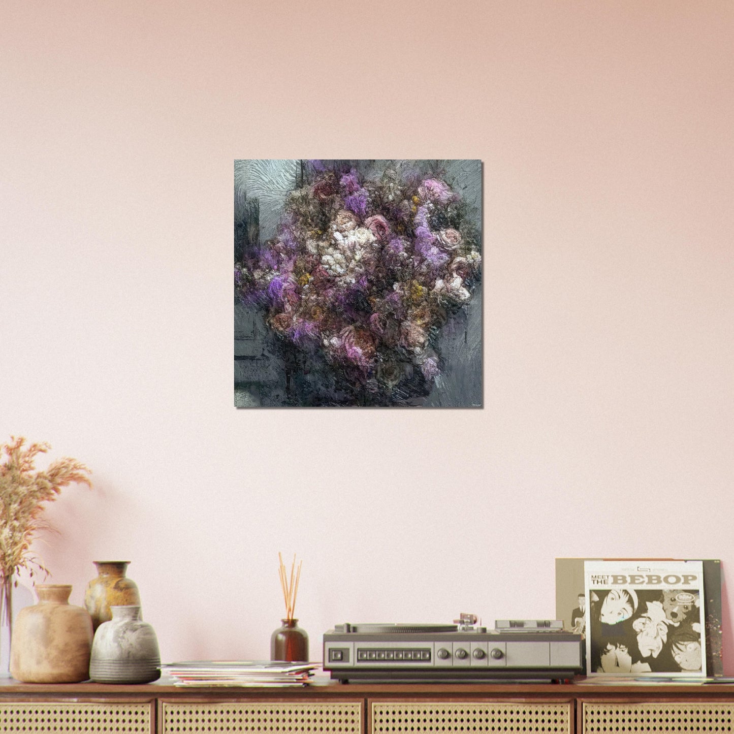 Flowers study 1,Foam Square