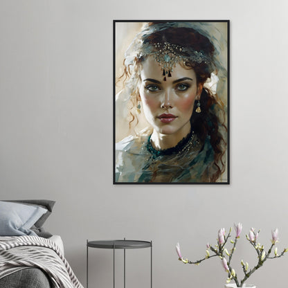 Linda, Museum-Quality Matte Paper Wooden Framed Poster