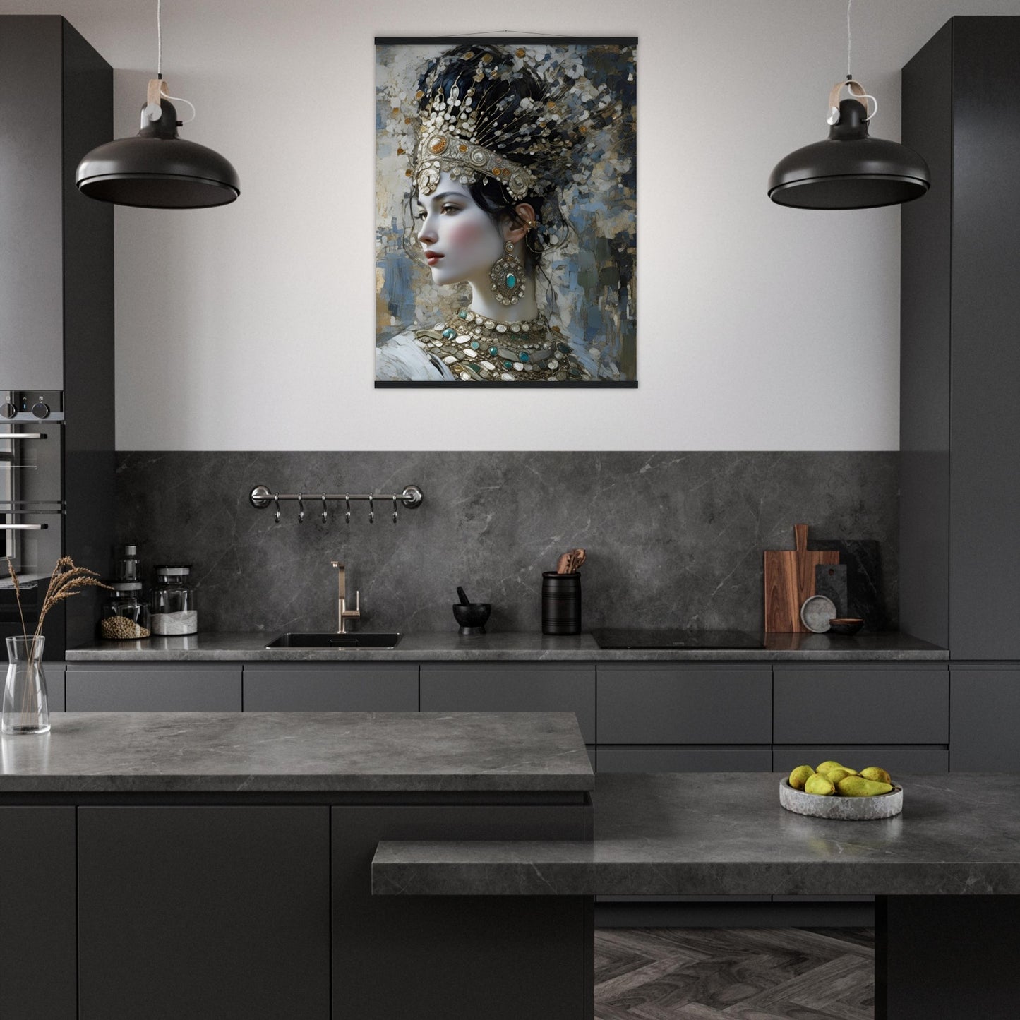 Kyria, Museum-Quality Matte Paper Poster with Hanger