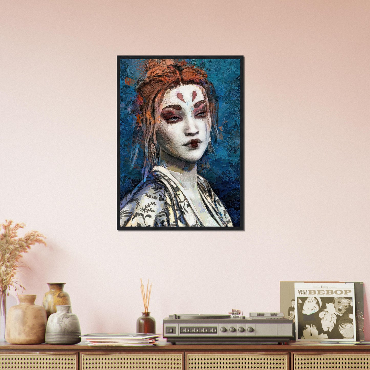 Mia, Museum-Quality Matte Paper Wooden Framed Poster