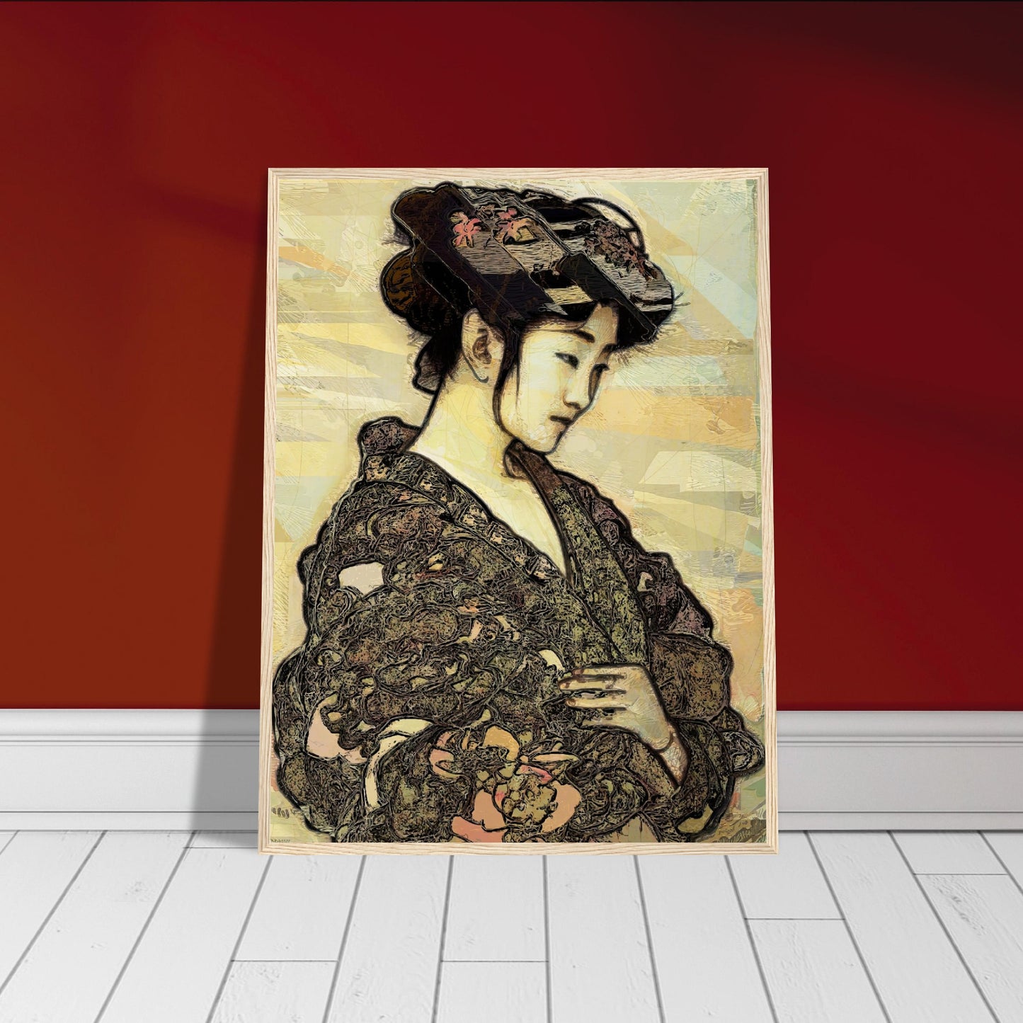 Kazami, Museum-Quality Matte Paper Wooden Framed Poster