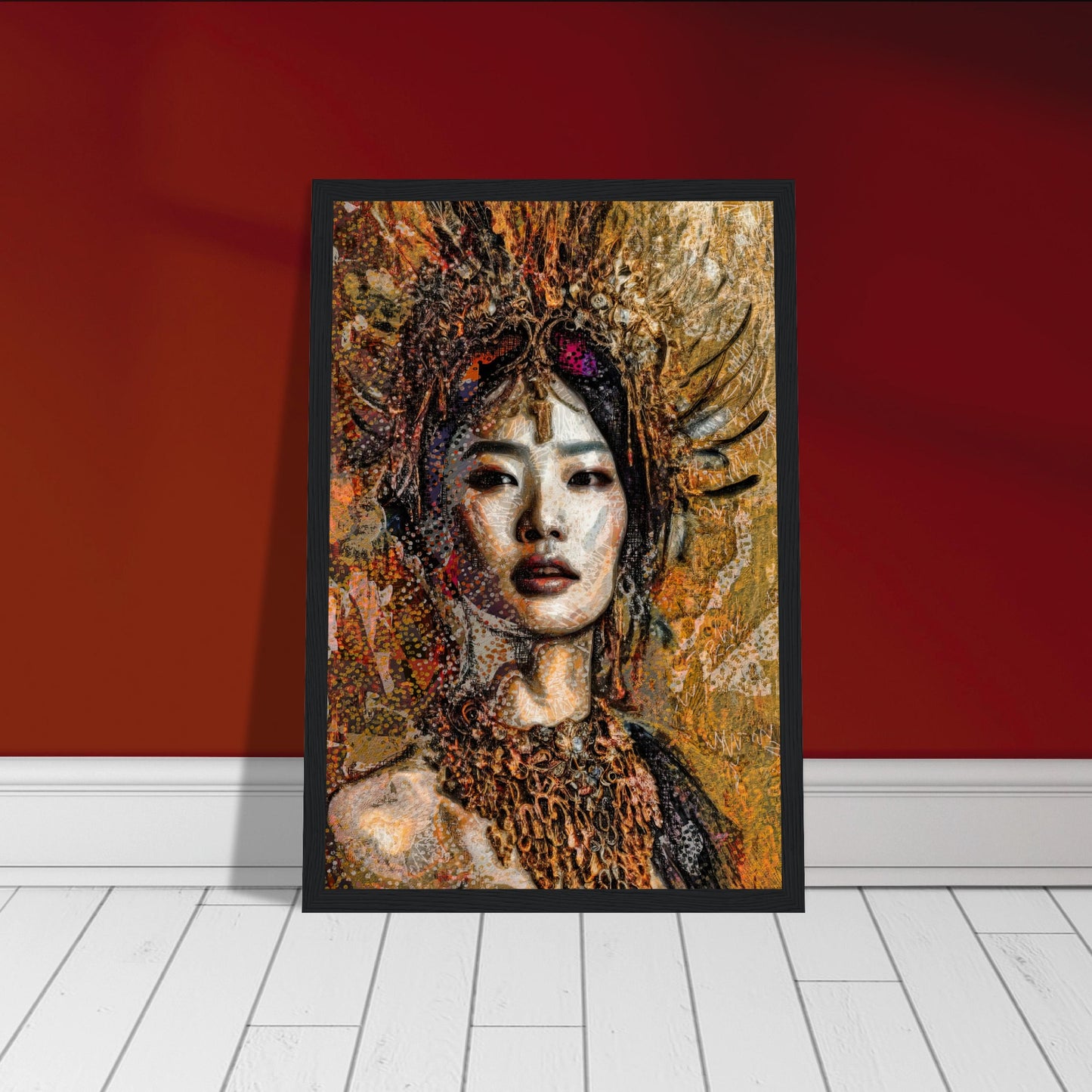 Jade, Museum-Quality Matte Paper Wooden Framed Poster