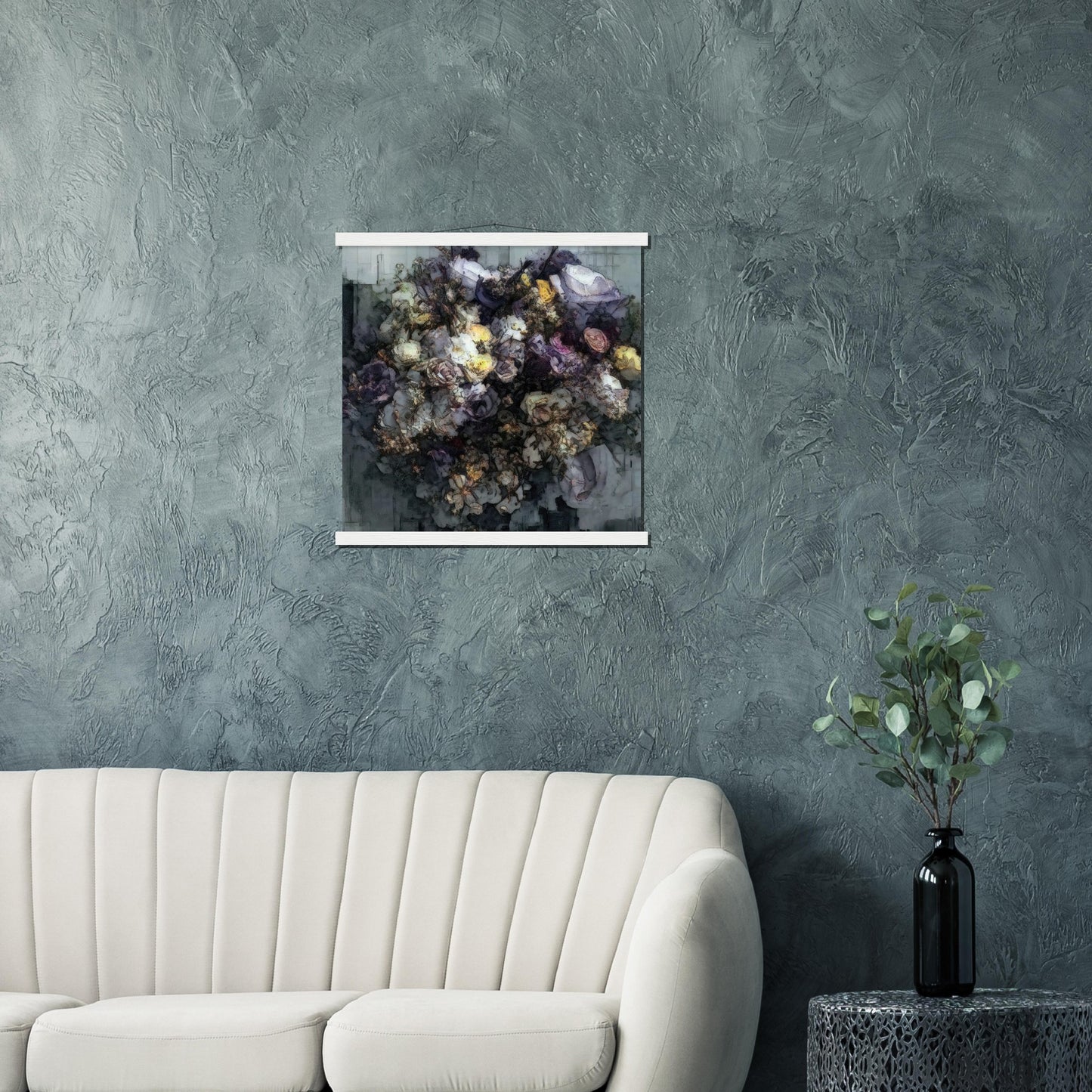 Flowers study 2, Museum-Quality Matte Paper Poster with Hanger