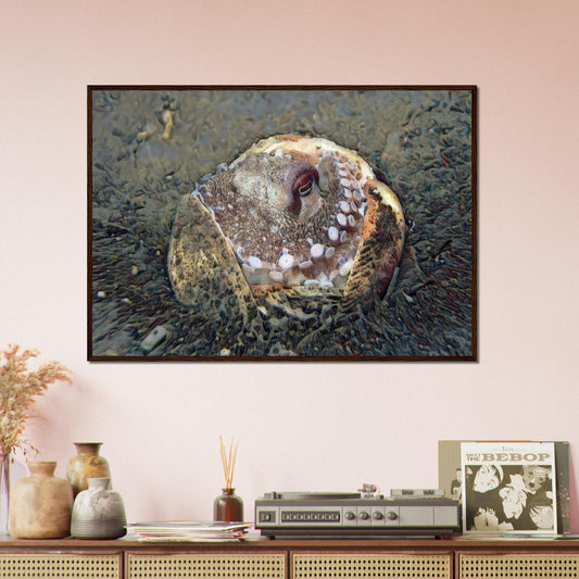 Octopussy, Museum-Quality Matte Paper Wooden Framed Poster