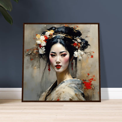 Hikari, Museum-Quality Matte Paper Wooden Framed Poster