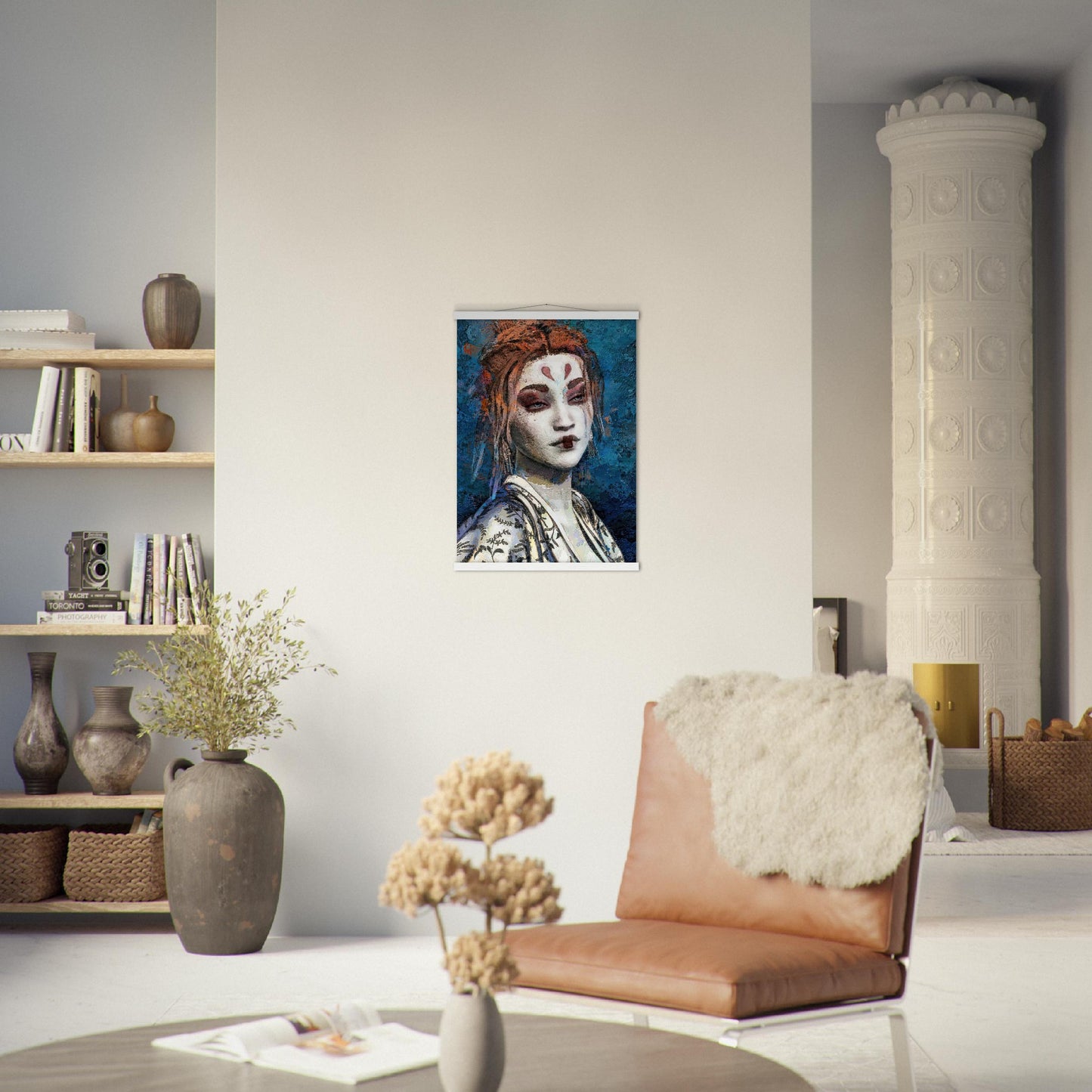 Mia, Museum-Quality Matte Paper Poster with Hanger