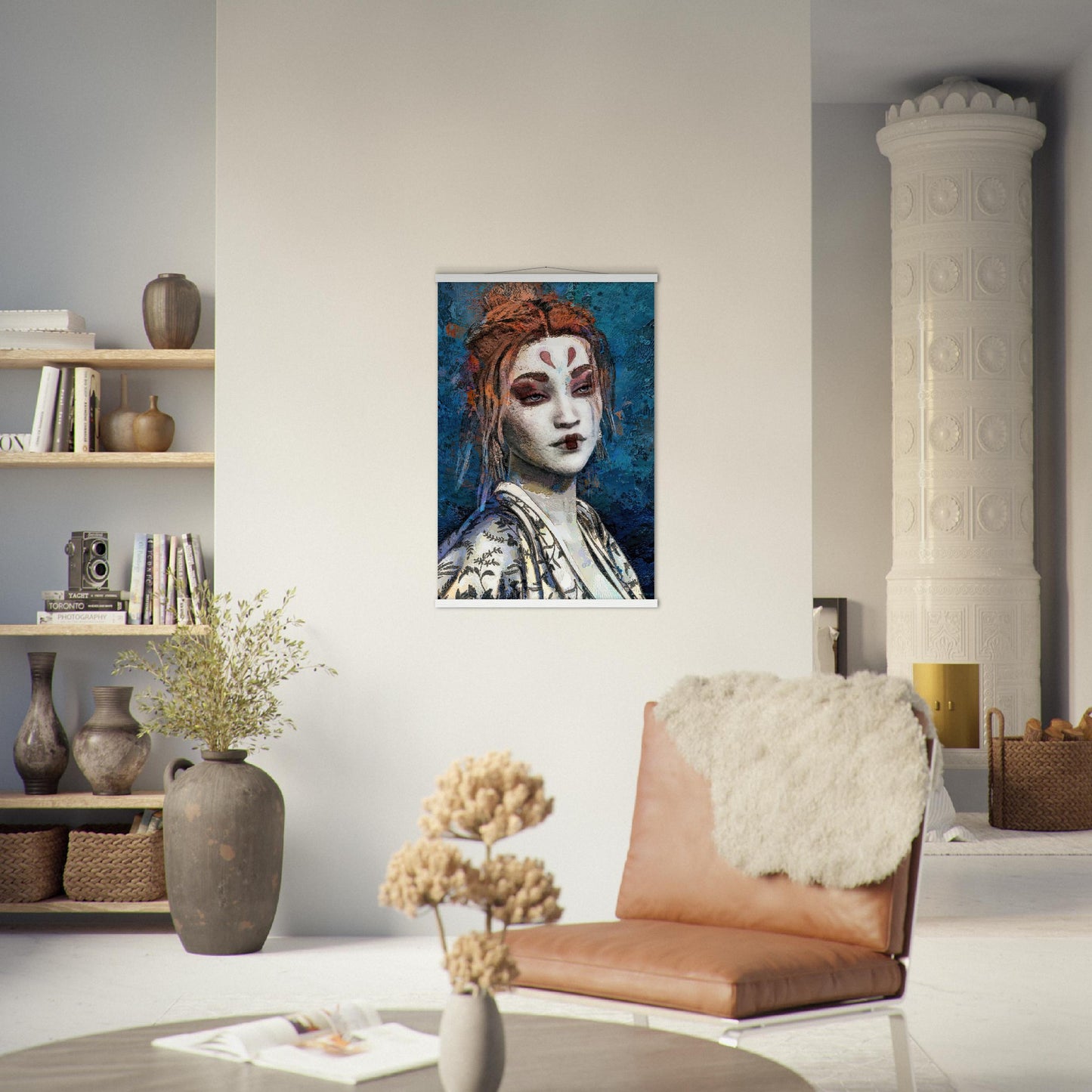 Mia, Museum-Quality Matte Paper Poster with Hanger