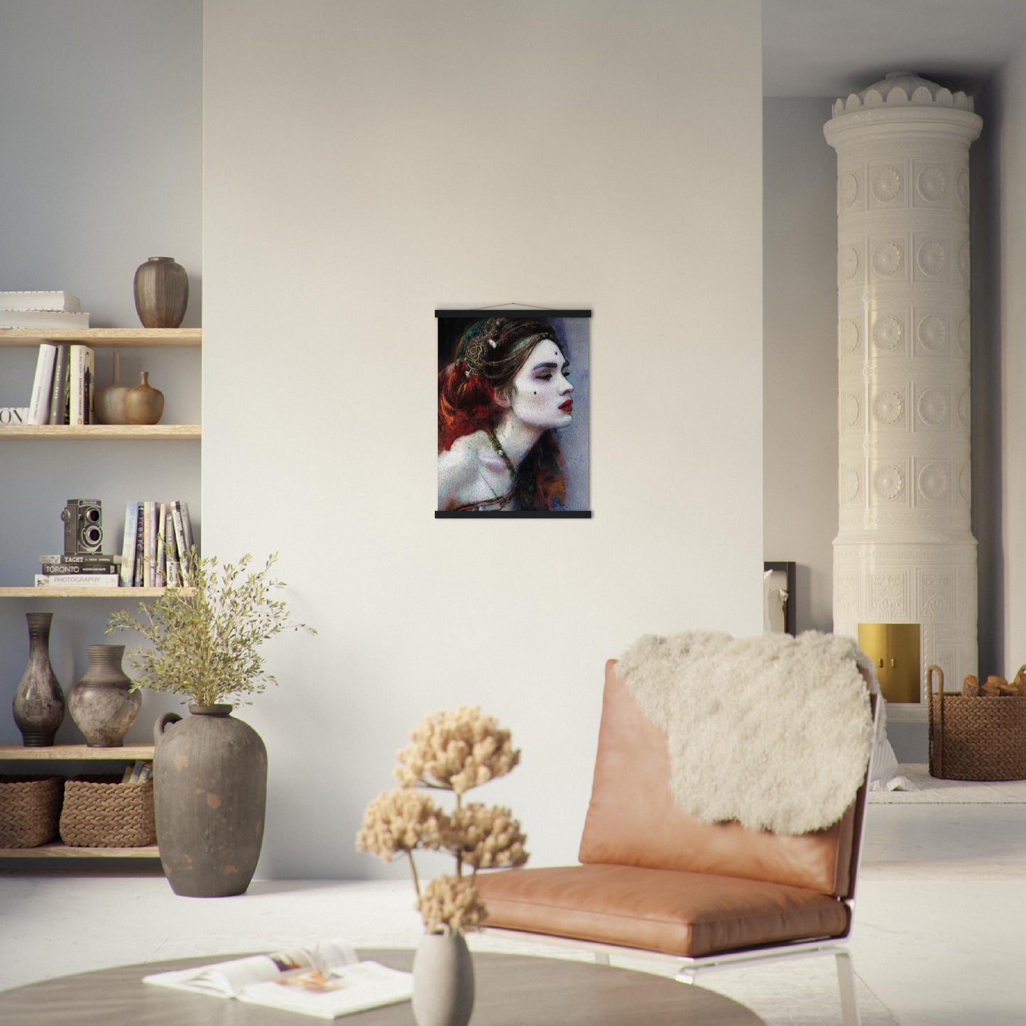 Enora, Museum-Quality Matte Paper Poster with Hanger