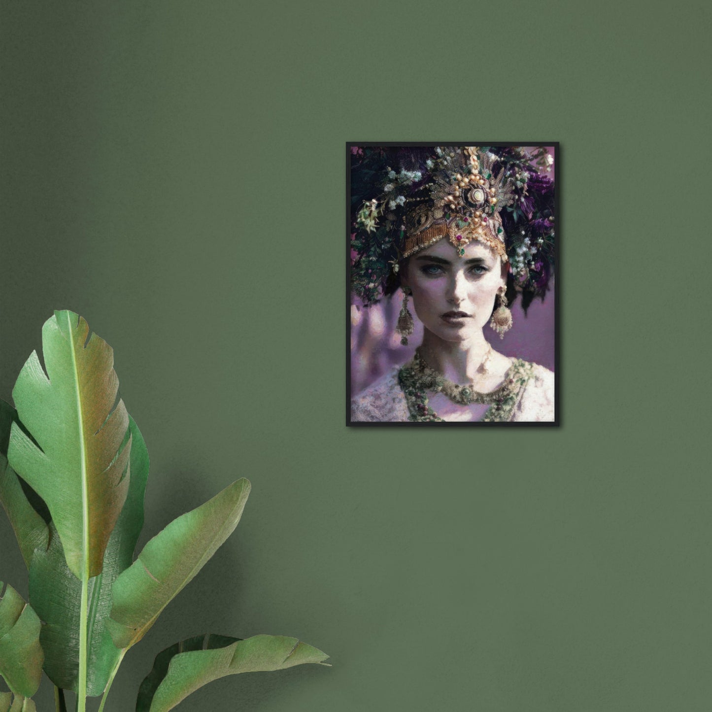 Lea, Museum-Quality Matte Paper Wooden Framed Poster