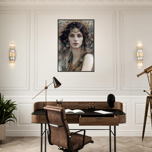 Anais, Museum-Quality Matte Paper Metal Framed Poster