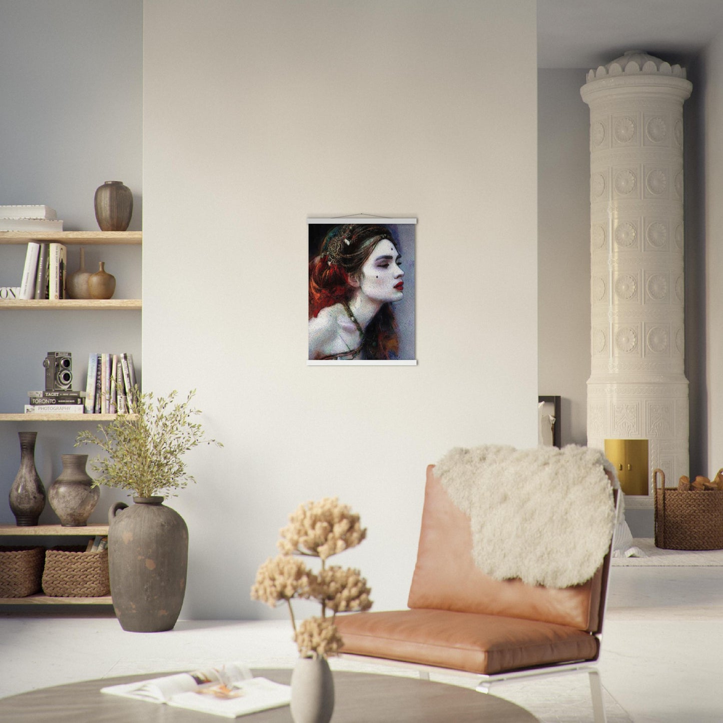 Enora, Museum-Quality Matte Paper Poster with Hanger