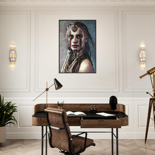 Hedda, Museum-Quality Matte Paper Metal Framed Poster