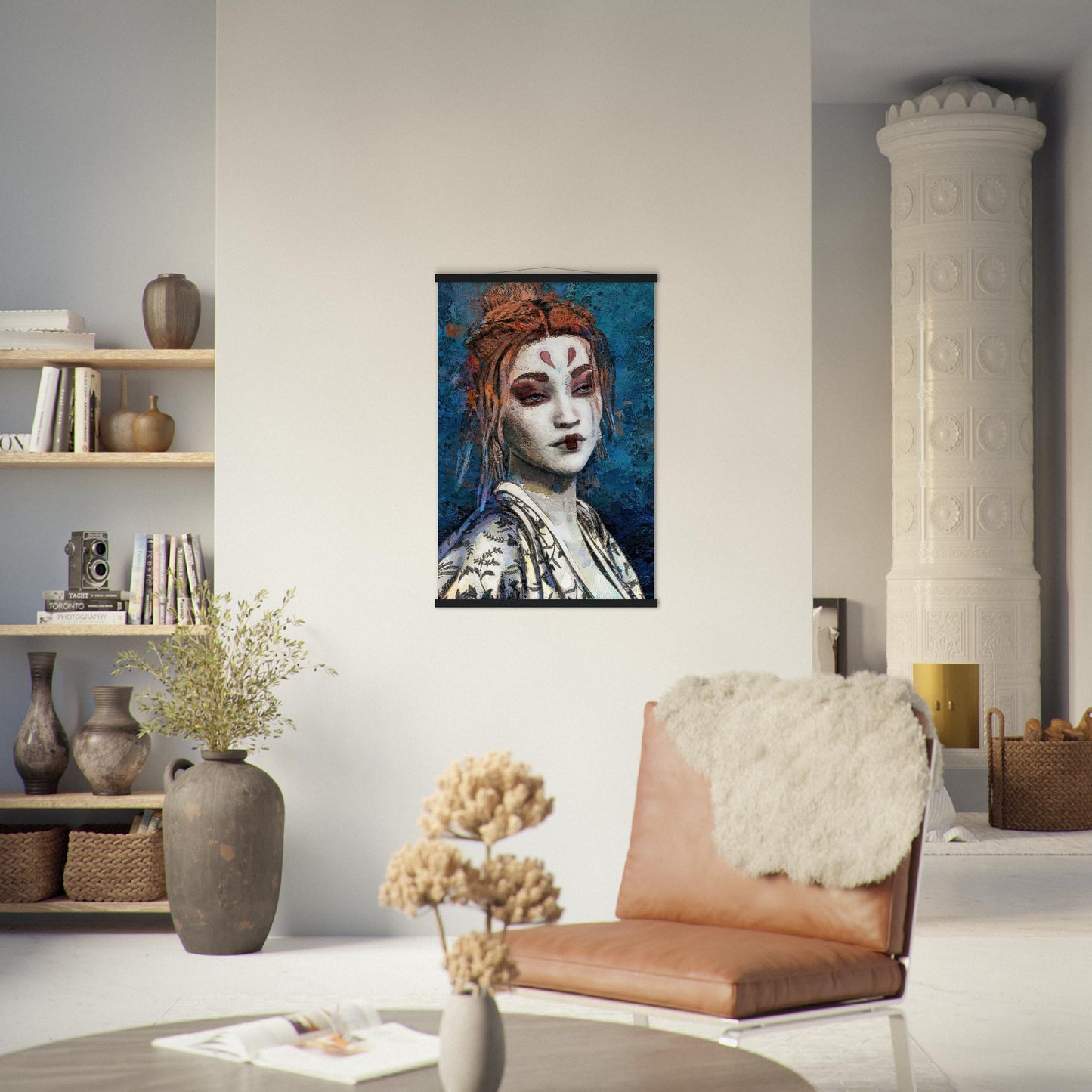 Mia, Museum-Quality Matte Paper Poster with Hanger