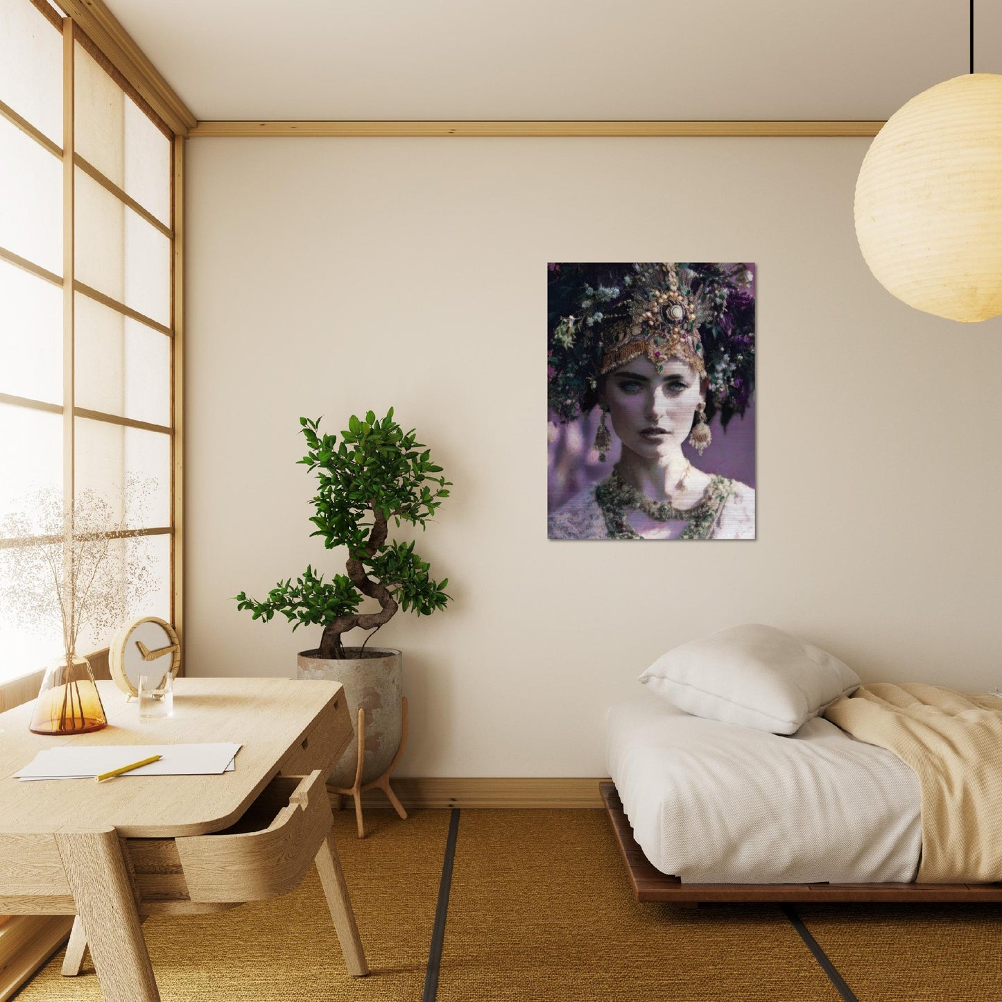 Brushed Aluminum Print