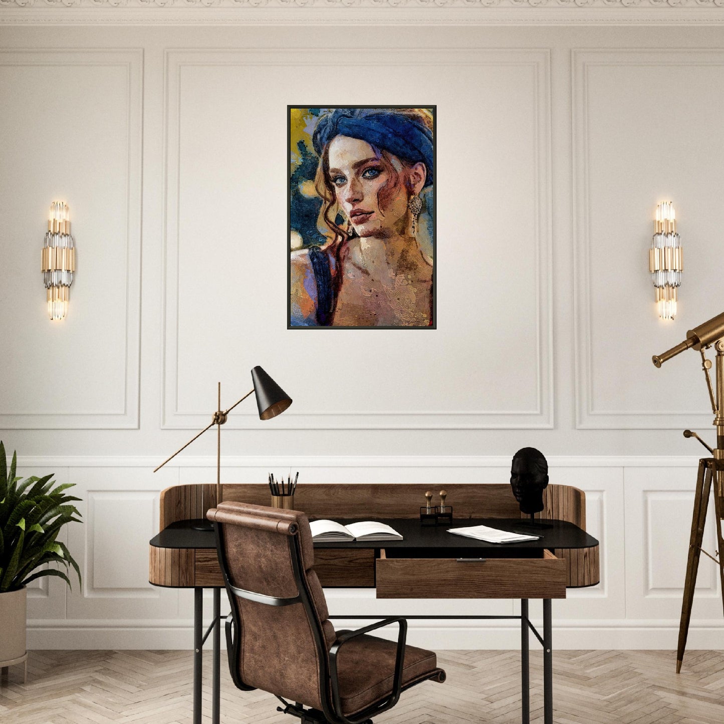Kylie, Museum-Quality Matte Paper Metal Framed Poster
