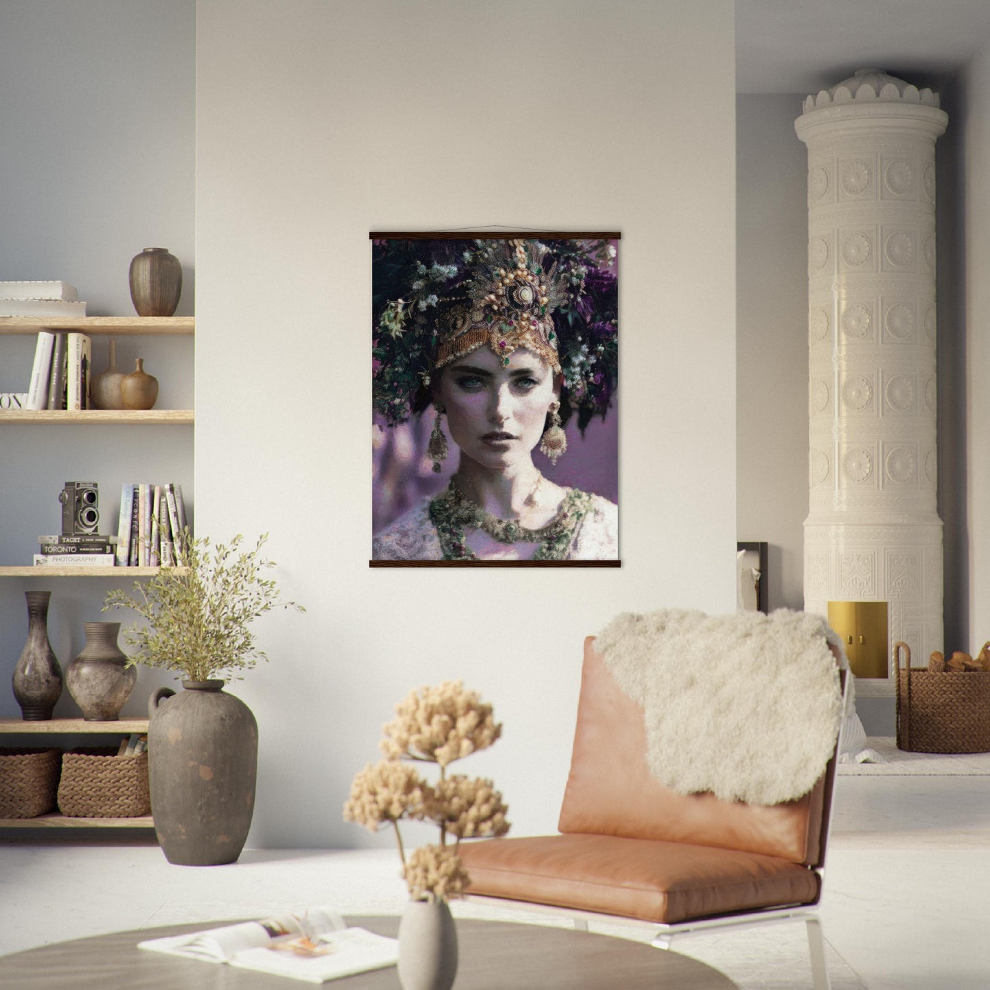 Lea, Museum-Quality Matte Paper Poster with Hanger