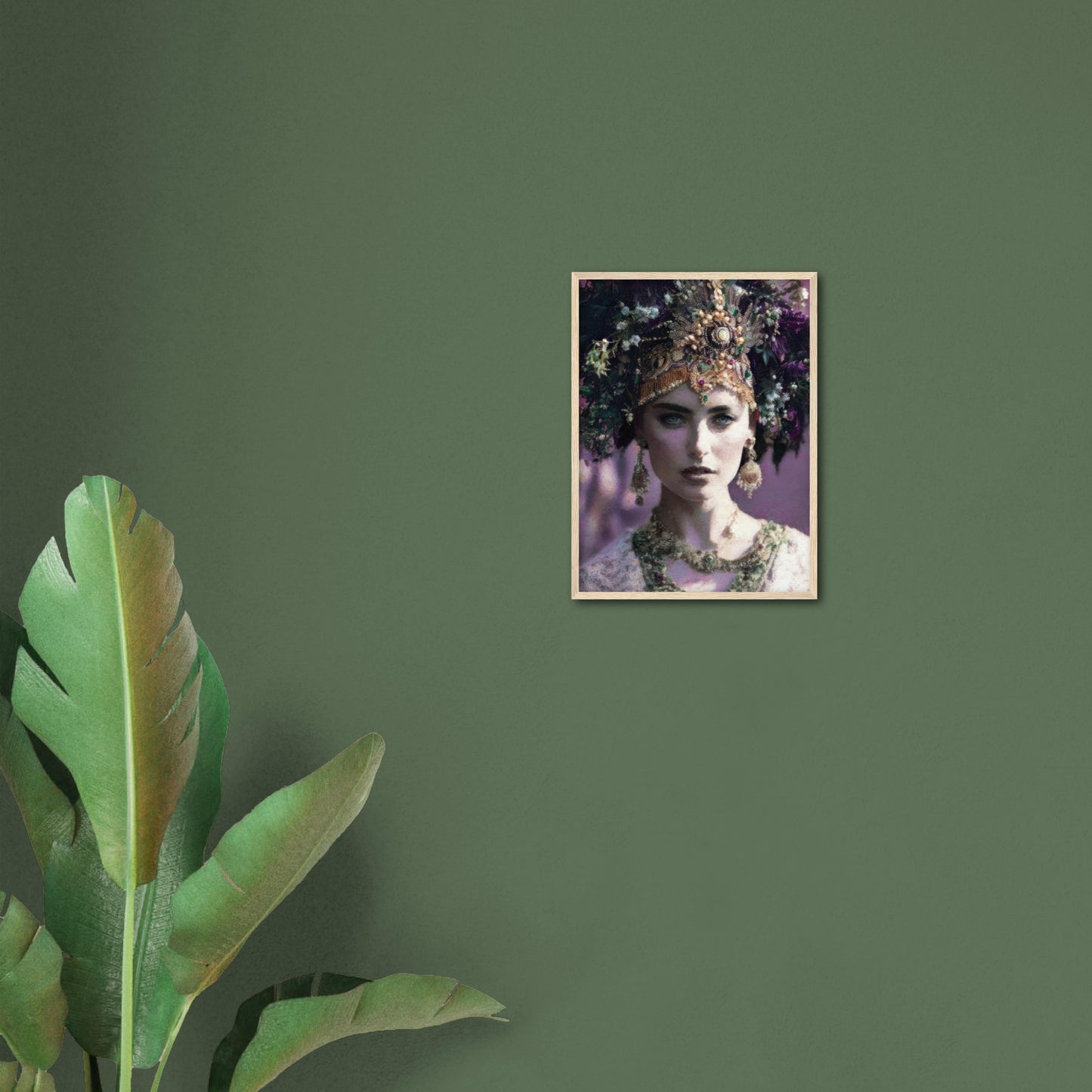 Lea, Museum-Quality Matte Paper Wooden Framed Poster